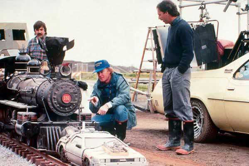 Photo de tournage du film Retour vers le futur