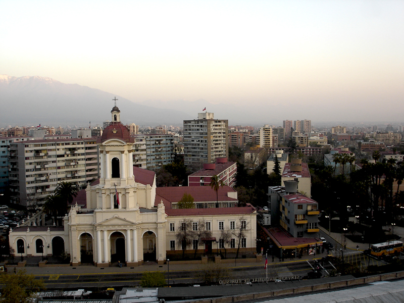 Mon voyage au Chili à Santiago