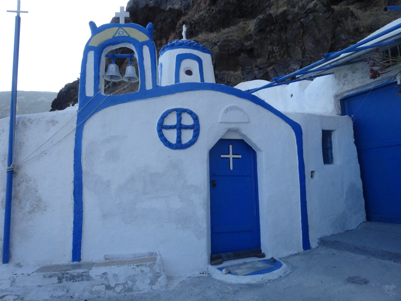 Mon voyage en Grèce - île de Santorin, Kaméni et Thirassía