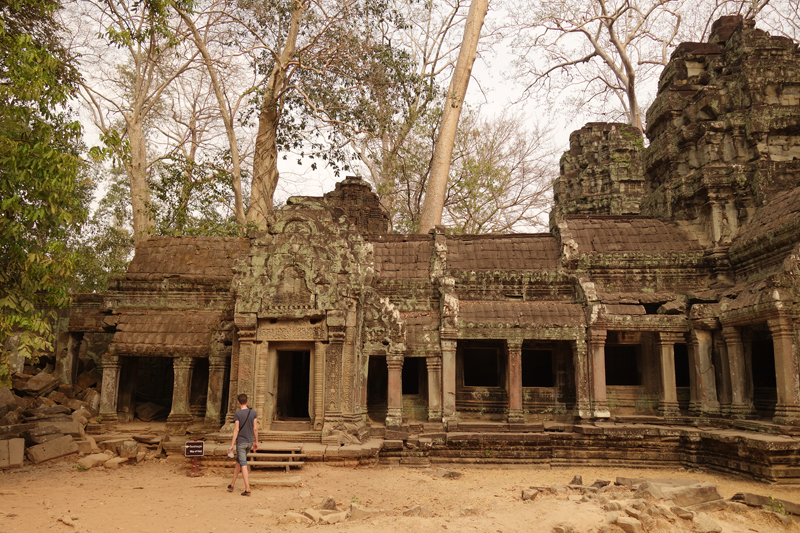 Visite des temples d'Angkor à Siem Reap au Cambodge