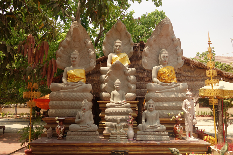 Mon voyage au Cambodge La pagode Preah Theat Mean Bon