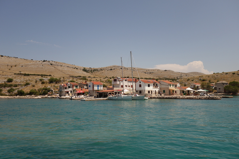 Mon voyage à Vrulje sur l'île de Kornat dans l'Archipel des îles Kornati en Croatie