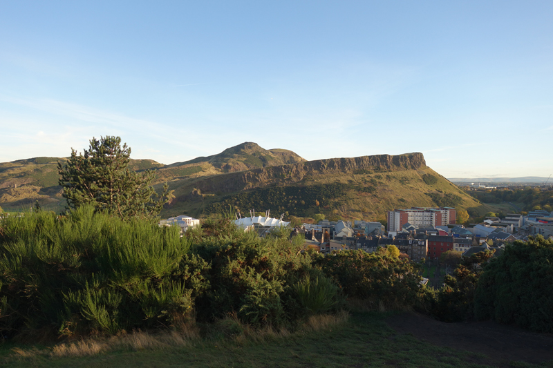 Mon voyage à Calton Hill à Édimbourg en Écosse