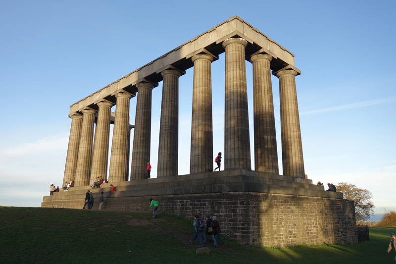 Mon voyage à Calton Hill à Édimbourg en Écosse