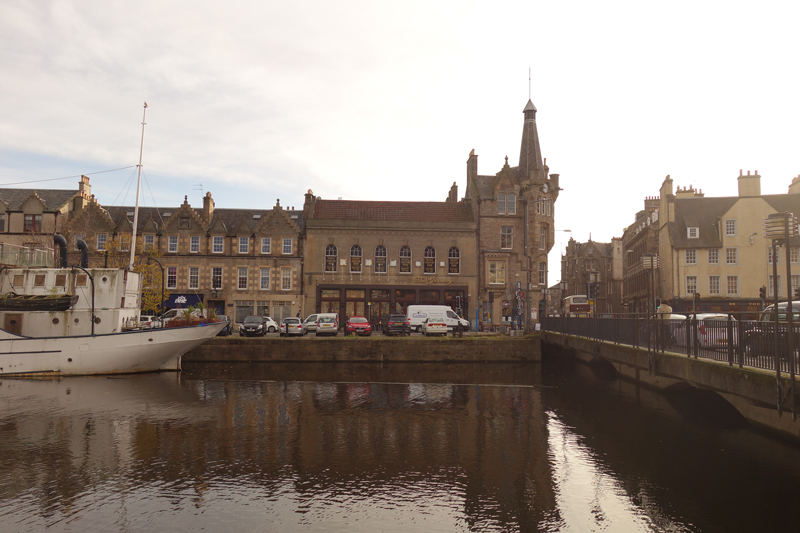 Mon voyage dans le Quartier du port de Leith à Édimbourg en Écosse