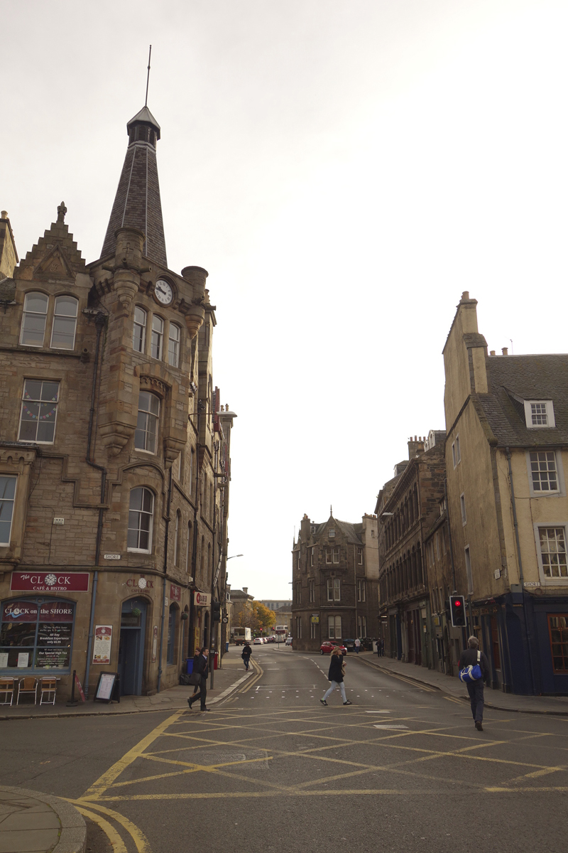 Mon voyage dans le Quartier du port de Leith à Édimbourg en Écosse