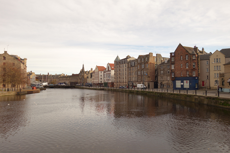 Mon voyage dans le Quartier du port de Leith à Édimbourg en Écosse