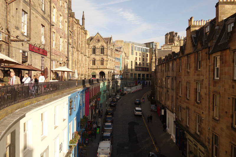 Mon voyage à Old Town West et Grassmarket à Édimbourg en Écosse