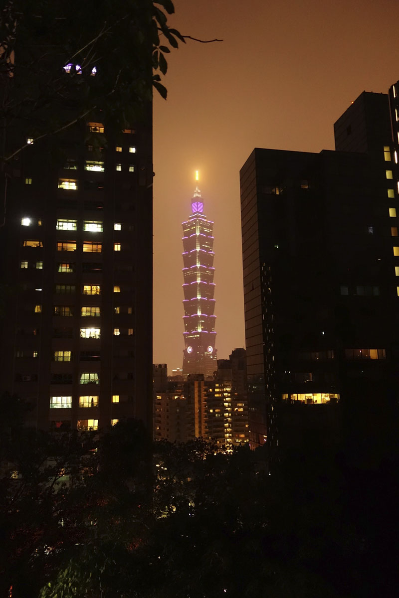 Mon voyage à Taipei à Taïwan Elephant Montain Xiangshan Hiking Trail