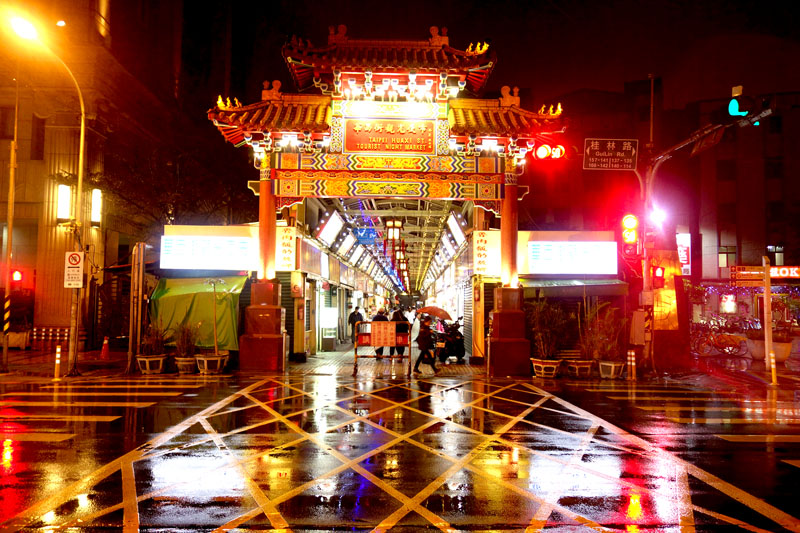 Mon voyage au Marché de nuit Huaxi street à Taipei à Taïwan