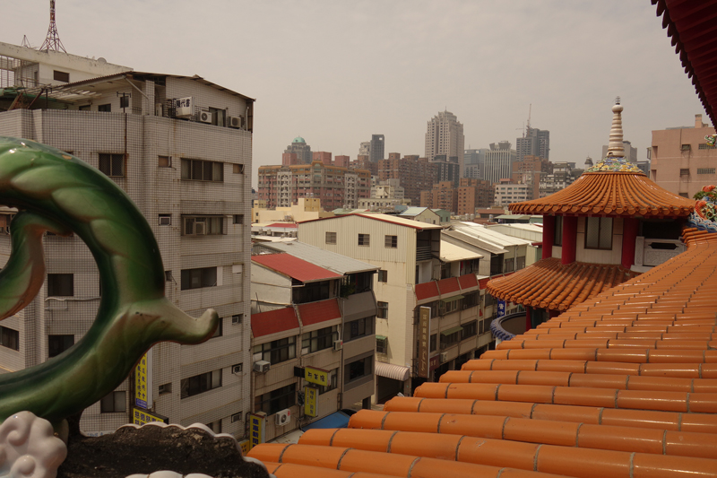 Mon voyage au Temple rue Dadun 19th Street à Taichung à Taïwan Taïwan