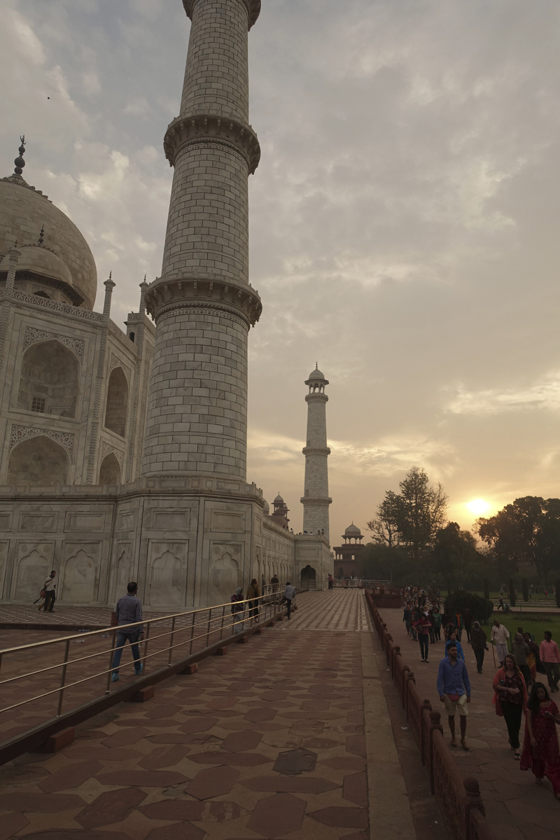 Mon voyage à Agra en Inde Taj Mahal