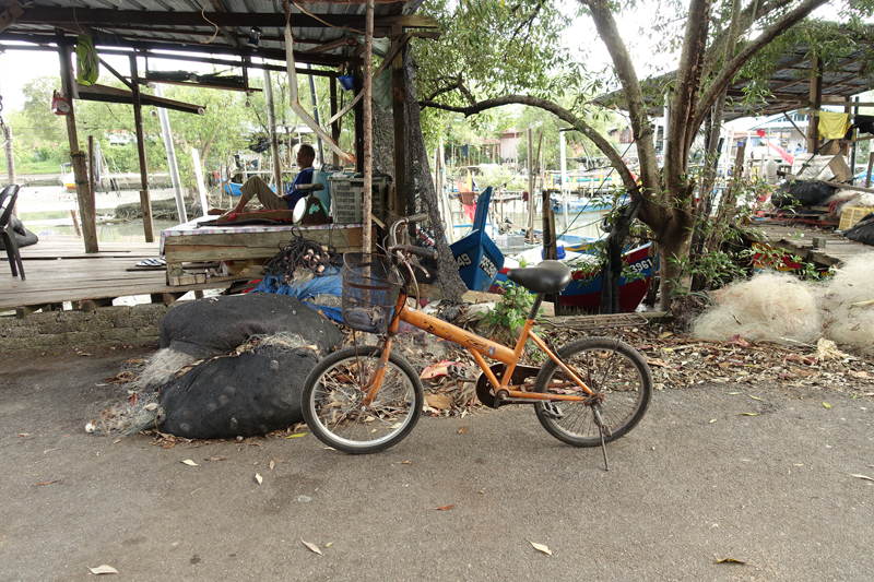 Mon voyage dans la campagne sur l'île de Penang en Malaisie