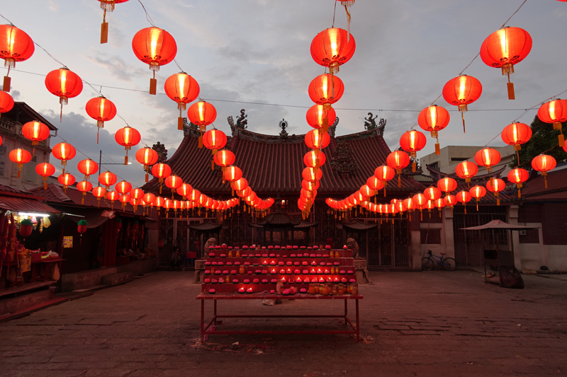 Mon voyage au Temple Tokong Kuan sur l'île de Penang en Malaisie