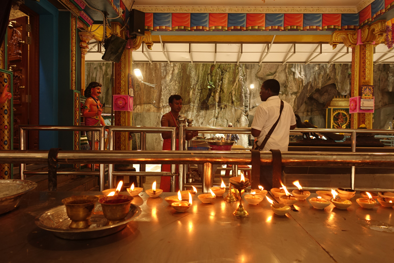 Mon voyage aix Batu Caves à Kuala Lumpur en Malaisie