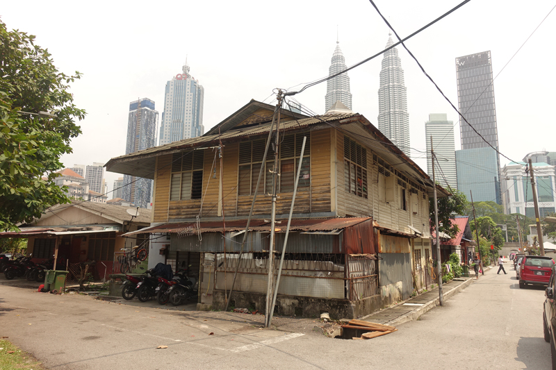 Mon voyage dans le quartier Kampung Baru à Kuala Lumpur en Malaisie