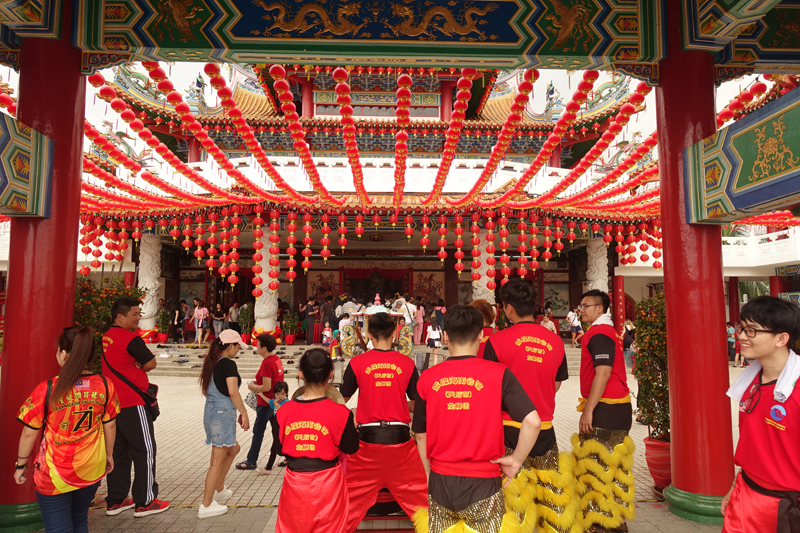 Mon voyage au Temple Thean Hou à Kuala Lumpur en Malaisie