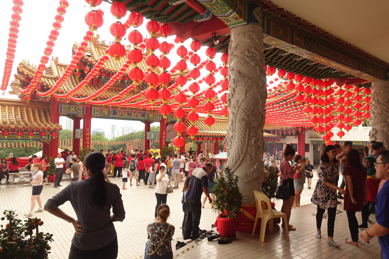 Mon voyage au Temple Thean Hou à Kuala Lumpur en Malaisie