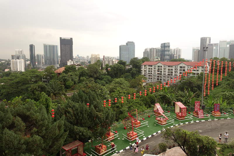 Mon voyage au Temple Thean Hou à Kuala Lumpur en Malaisie