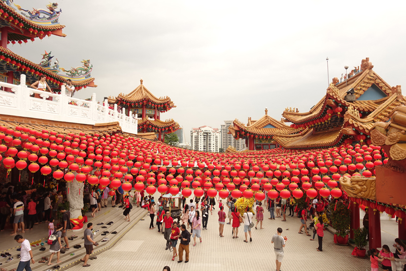 Mon voyage au Temple Thean Hou à Kuala Lumpur en Malaisie