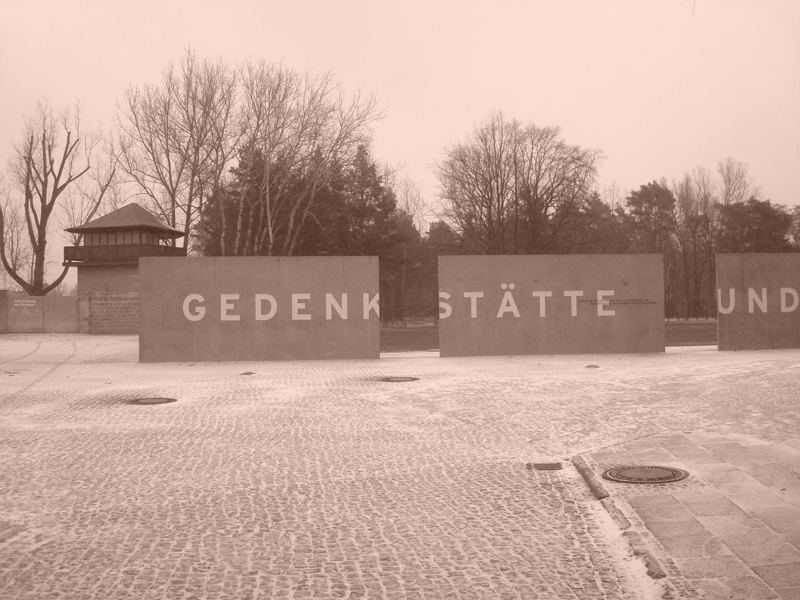 Camps de concentration de Sachsenhausen à Berlin en Allemagne