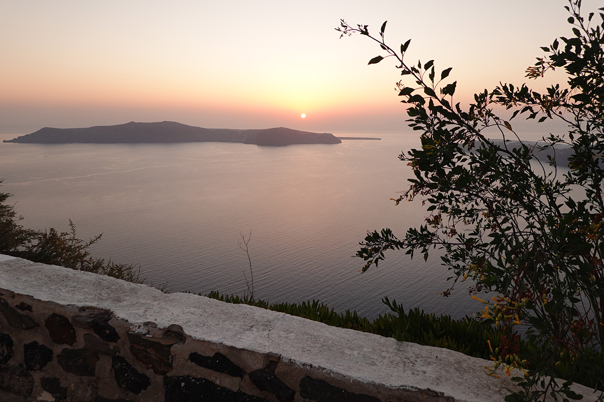 Mon voyage sur l'île Santorin en Grèce