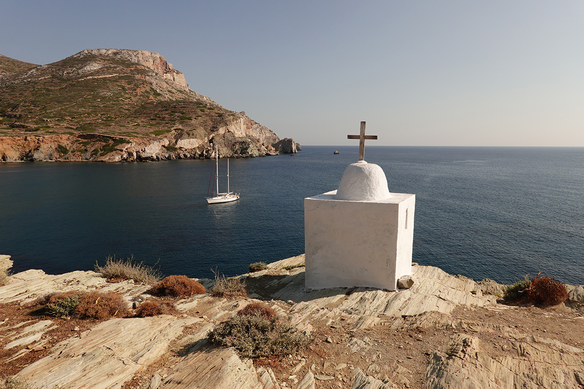 Mon voyage sur l'île Folegandros en Grèce