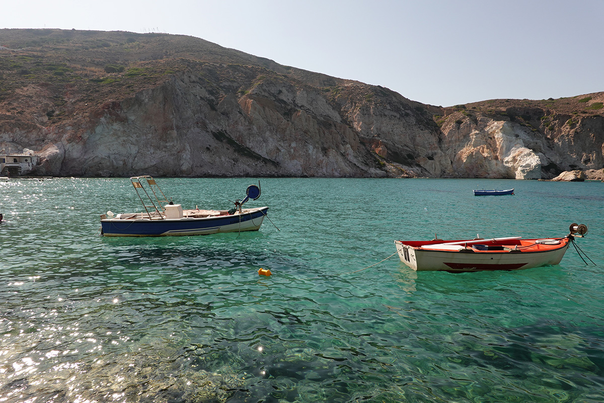 Mon voyage sur l'île Milos en Grèce