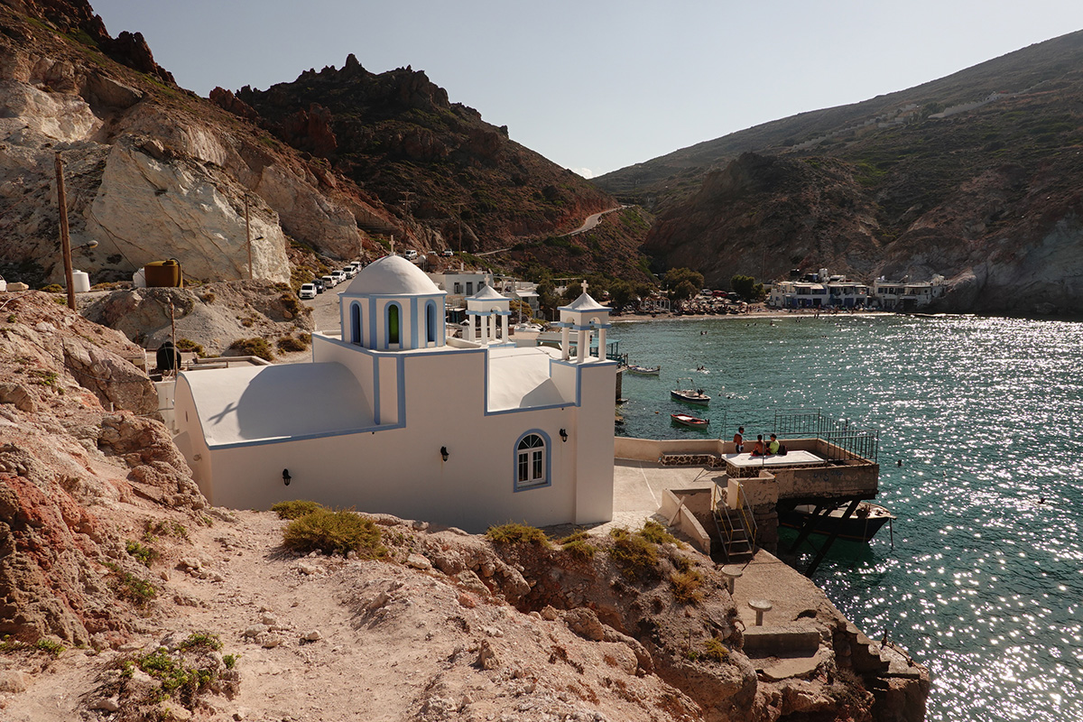 Mon voyage sur l'île Milos en Grèce