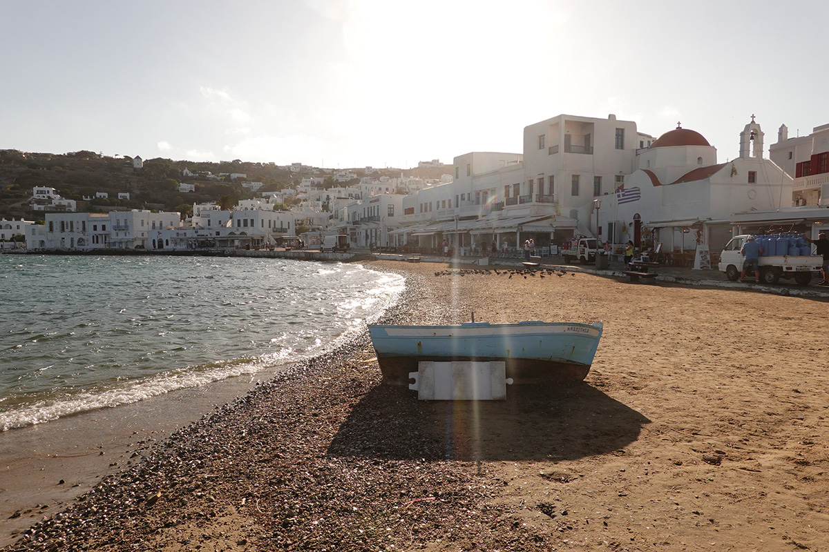 Mon voyage sur l'île Mikonos en Grèce