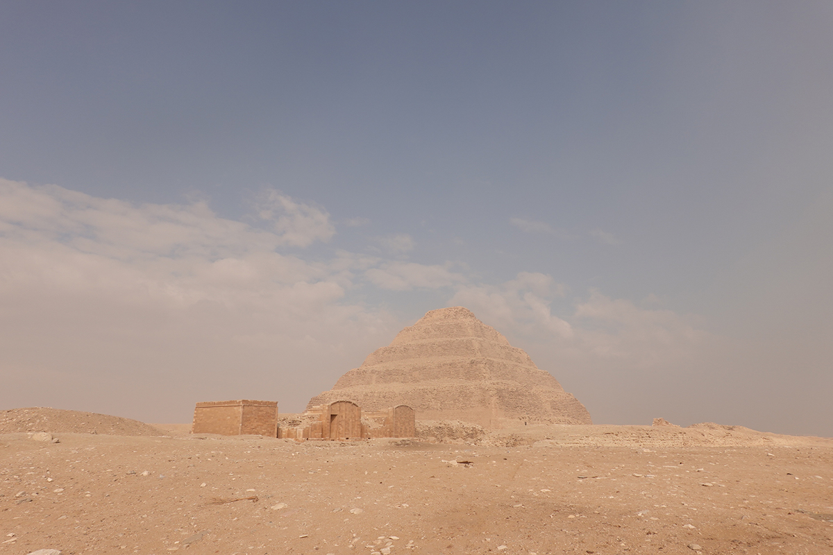 Ma visite de Saqqarah durant mon voyage à Gizeh en Égypte